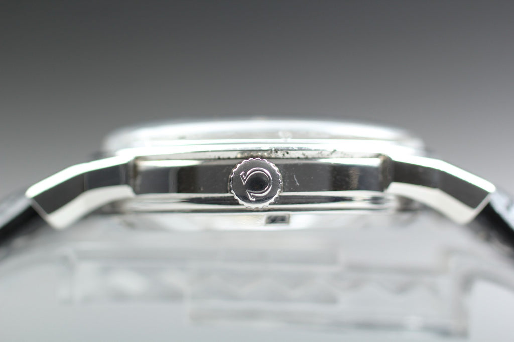 1973 Near MINT OMEGA Constellation 34mm 168.0065 Automatic Silver Men's Vintage