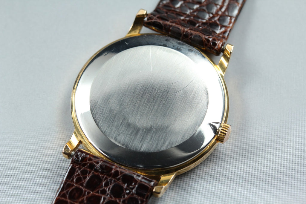 1978 Near MINT OMEGA De Ville 32mm 111.0140 Manual Gold Roman Dial Men's Vintage