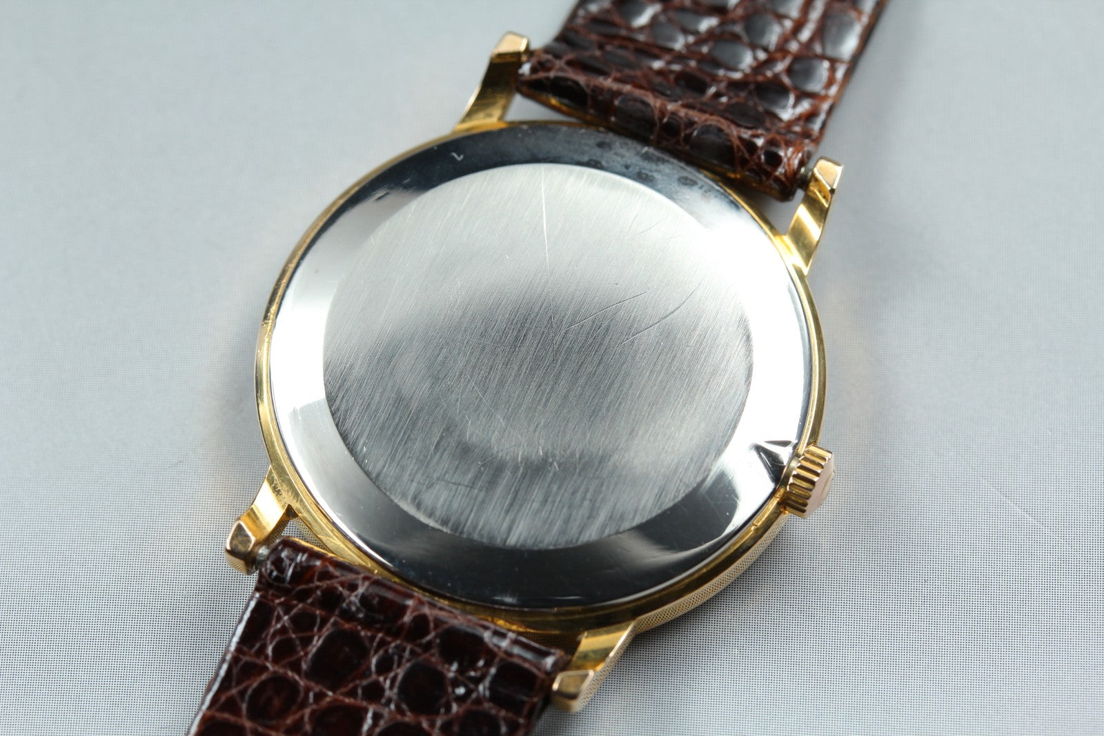1978 Near MINT OMEGA De Ville 32mm 111.0140 Manual Gold Roman Dial Men's Vintage