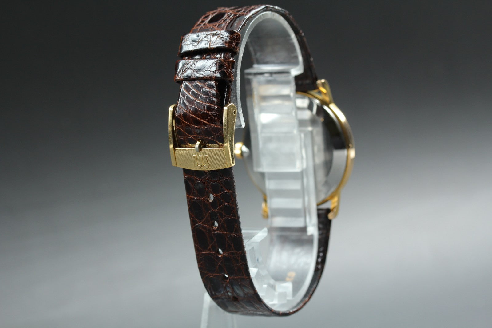 1978 Near MINT OMEGA De Ville 32mm 111.0140 Manual Gold Roman Dial Men's Vintage