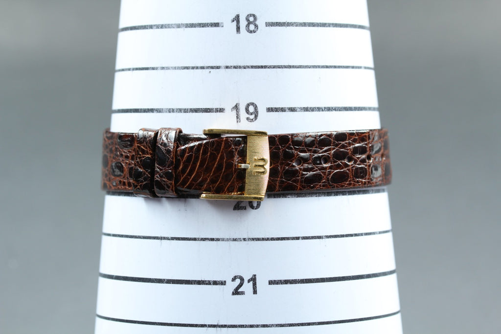 1978 Near MINT OMEGA De Ville 32mm 111.0140 Manual Gold Roman Dial Men's Vintage
