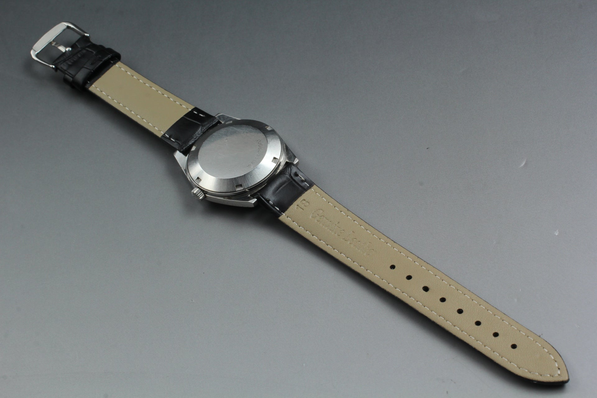 1968 Near MINT OMEGA Geneve 34mm 166.041 Automatic Silver Dial Men's Vintage