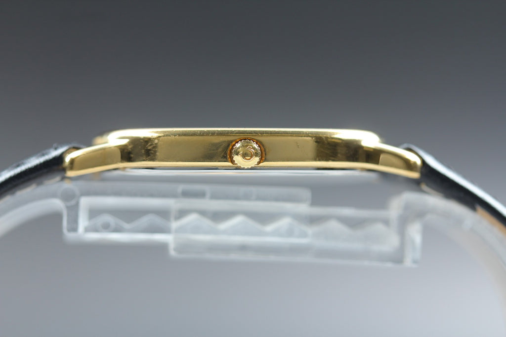 1984 Near MINT OMEGA De Ville 191.0220 29mm Quartz Roman Dial Men's Vintage