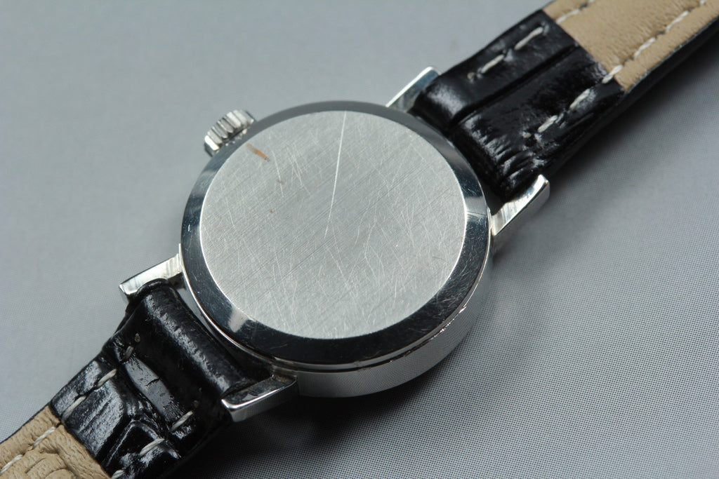 1970 Near MINT OMEGA Geneve 20mm 511.346 Manual Wind Navy Dial Women's Vintage