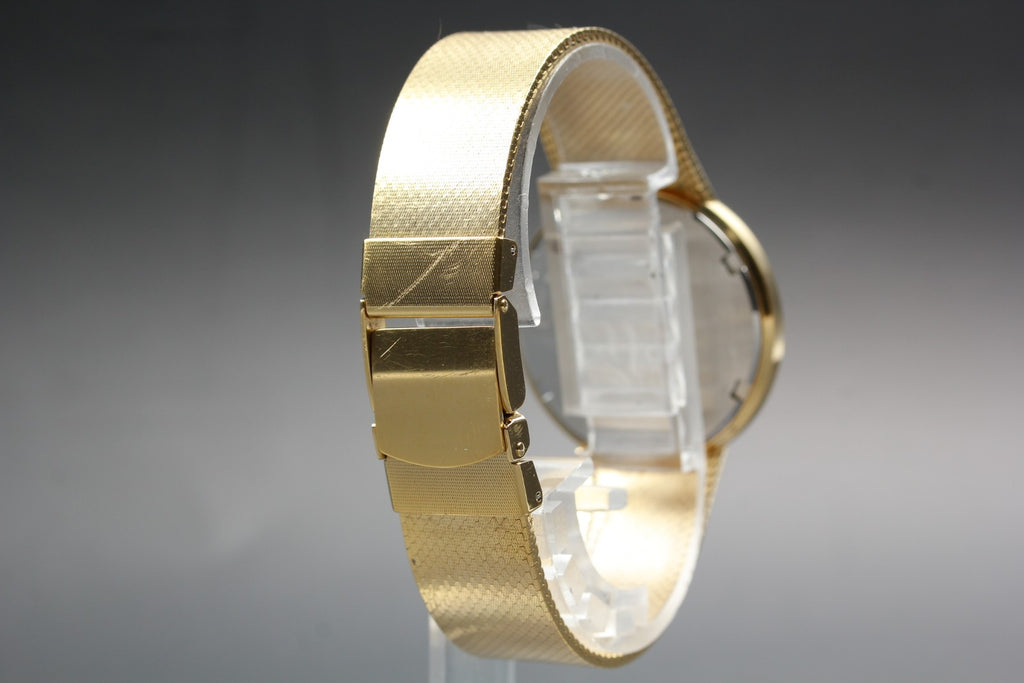 1980 Near MINT/Box SEIKO Dolce Twin Quartz 32mm 9641-7000 Gold Dial Men Vintage