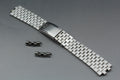 Near MINT OMEGA Brick Bracelet FF518/1040 19mm Stainless steel Men's Vintage