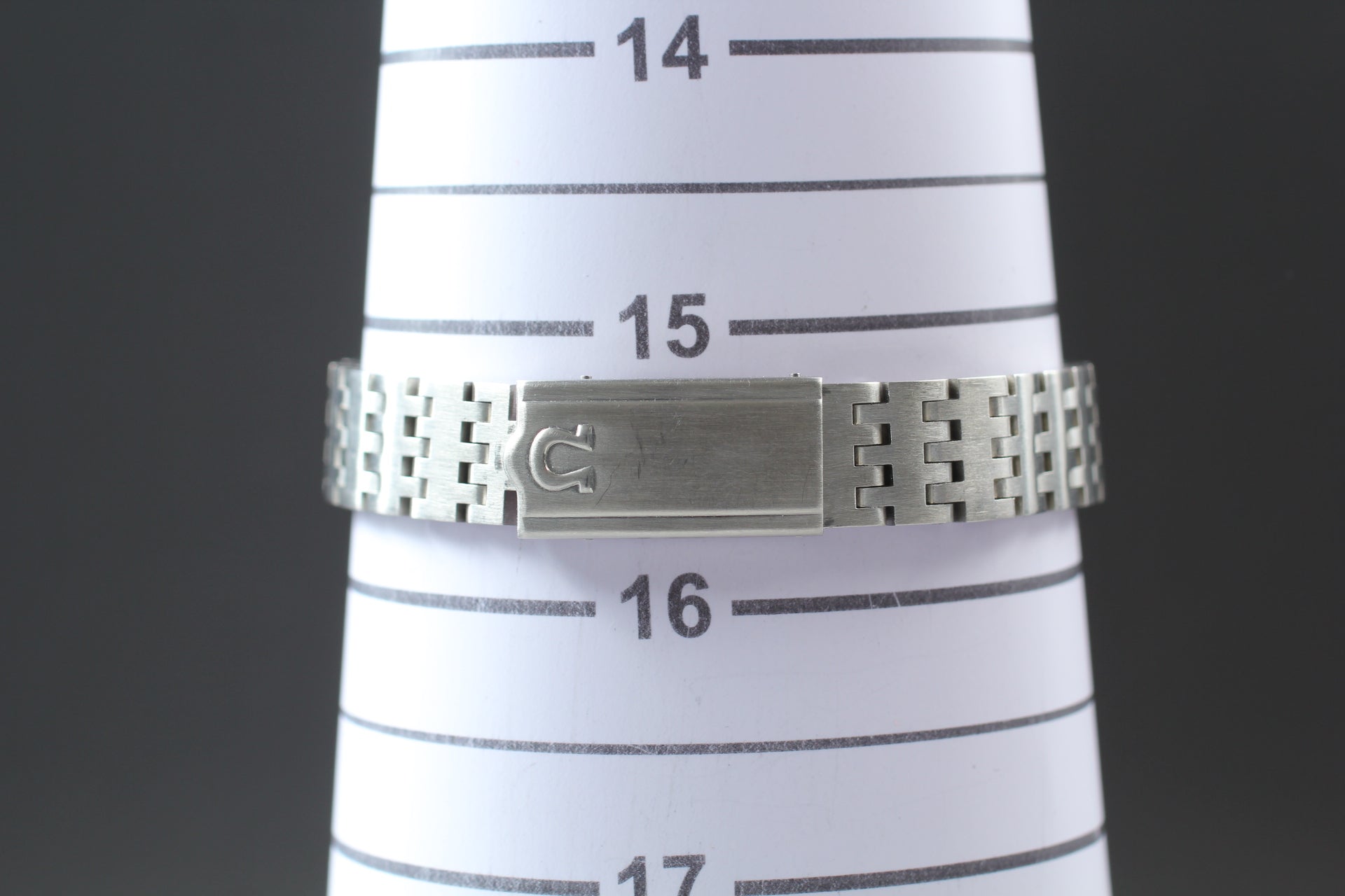 1973 Near MINT/Box OMEGA Geneve 22mm 566.0045 Automatic White Dial Women Vintage