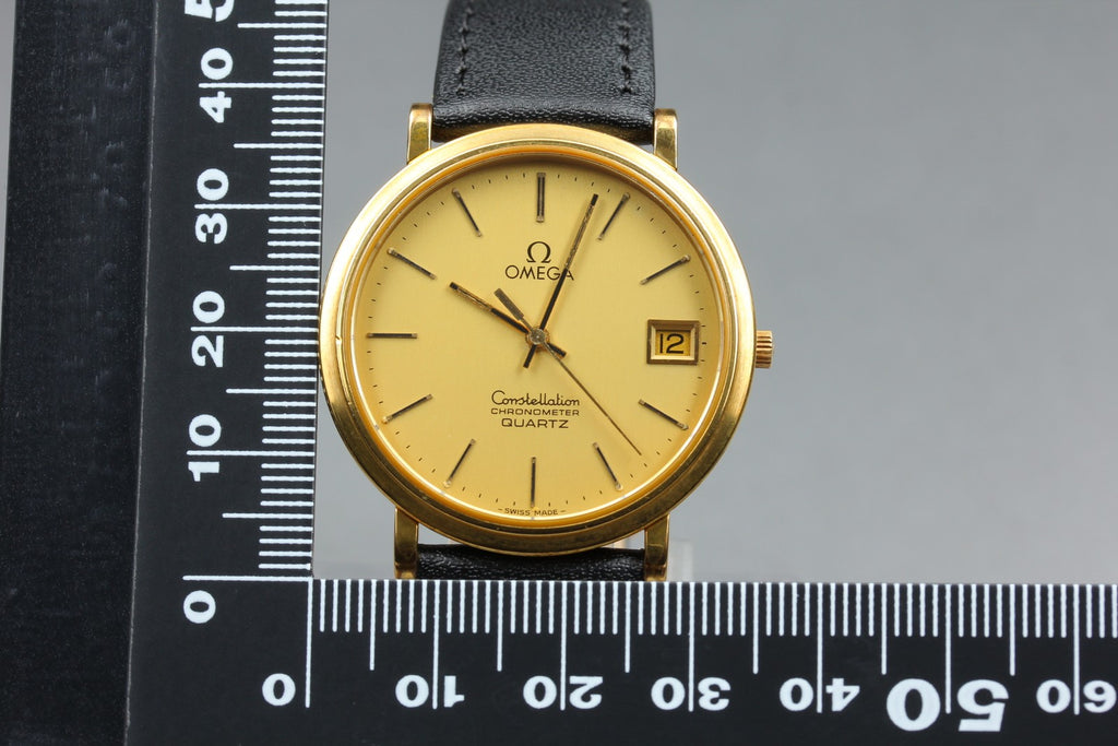 1979 Near MINT OMEGA Constellation Chronometer 35mm 198.0126 Quartz Men Vintage
