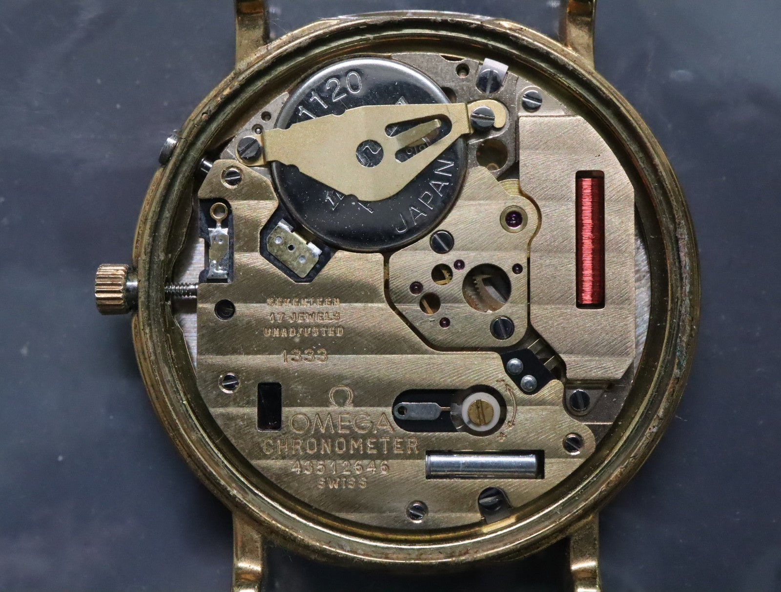1979 Near MINT OMEGA Constellation Chronometer 35mm 198.0126 Quartz Men Vintage