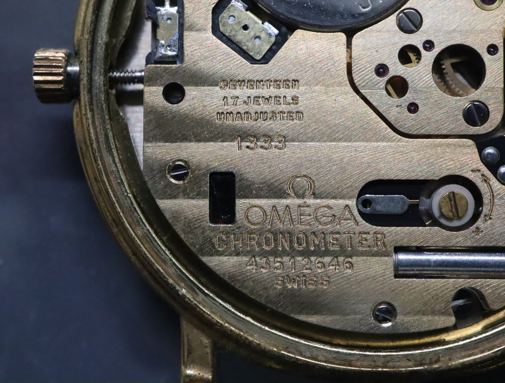 1979 Near MINT OMEGA Constellation Chronometer 35mm 198.0126 Quartz Men Vintage