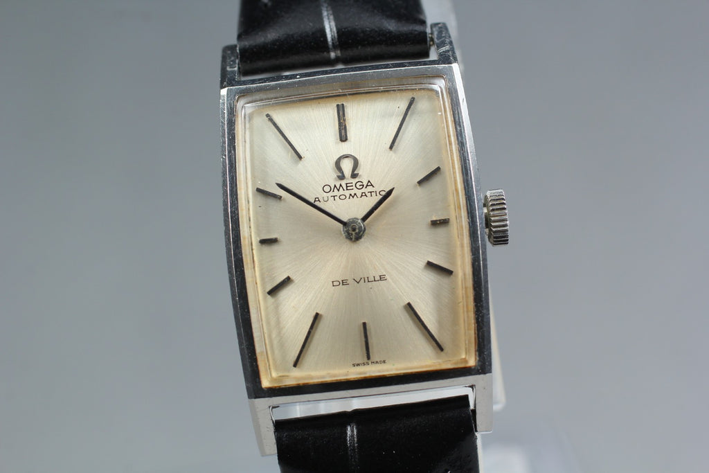 1967 Near MINT OMEGA De Ville 19mm 551.024 Automatic Silver Dial Women's Vintage