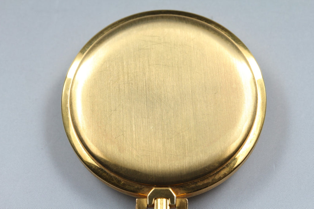 1974 Near MINT OMEGA De Ville Pocket Watch 44mm 131.1746 Manual Gold Roman Men's