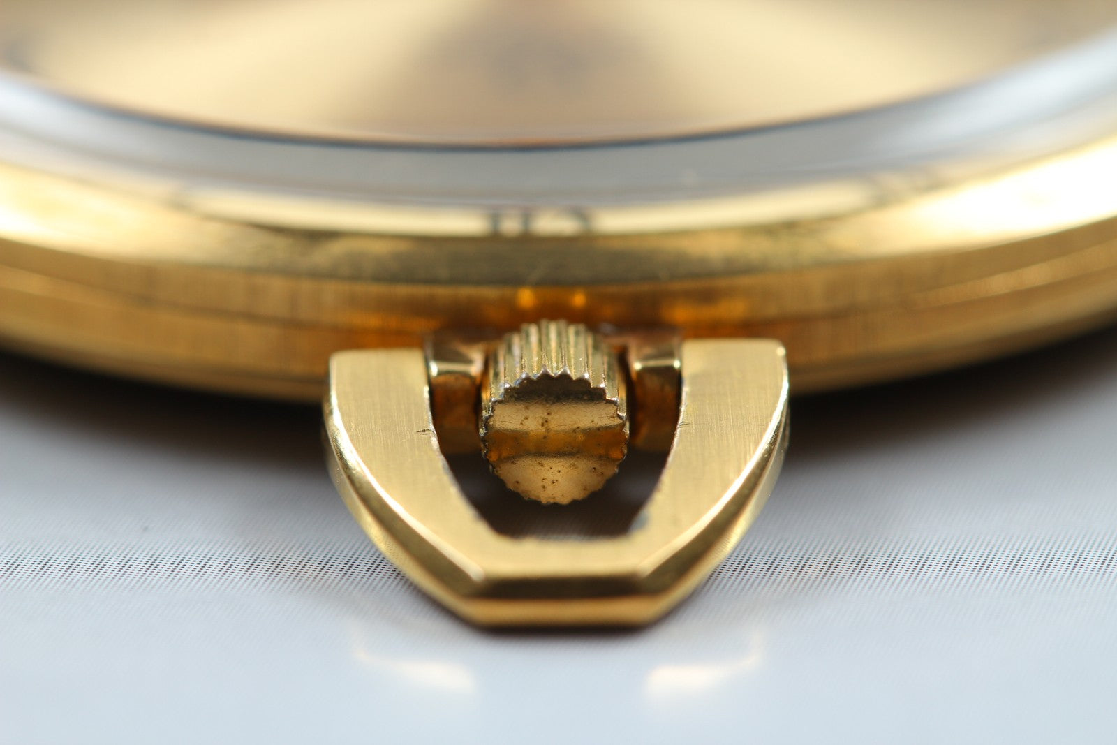 1974 Near MINT OMEGA De Ville Pocket Watch 44mm 131.1746 Manual Gold Roman Men's