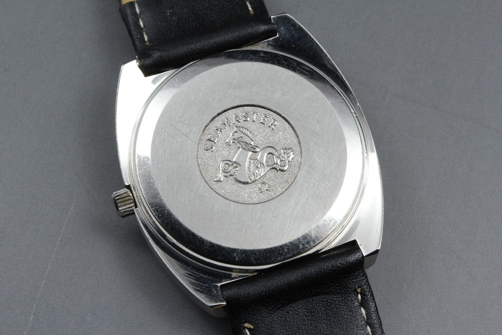1977 Near MINT OMEGA Seamaster 35mm 196.0081 Quartz Silver Dial Men's Vintage