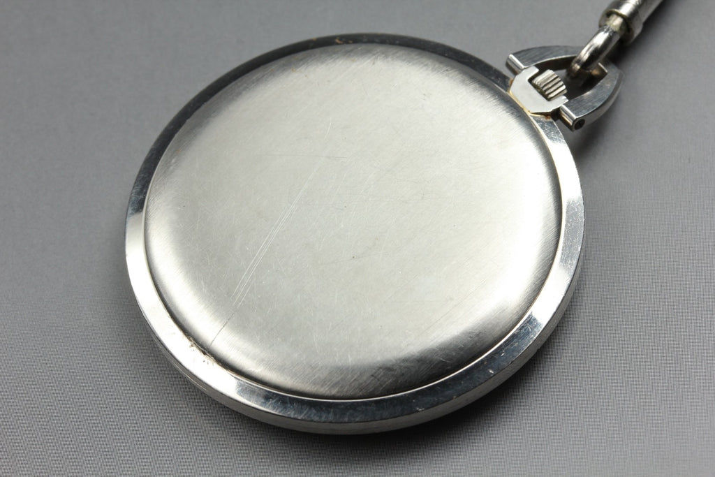 1969 Near MINT OMEGA De Ville Pocket Watch 44mm 131.1714 Manual Silver Dial Men