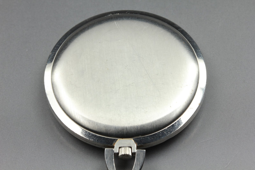 1969 Near MINT OMEGA De Ville Pocket Watch 44mm 131.1714 Manual Silver Dial Men
