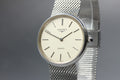 Near MINT Longines 730 4234 34mm Quartz Stainless steel Silver Dial Men Vintage
