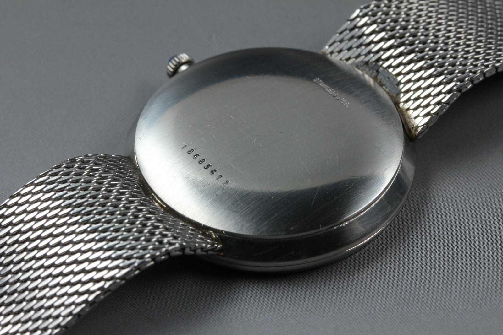 Near MINT Longines 730 4234 34mm Quartz Stainless steel Silver Dial Men Vintage