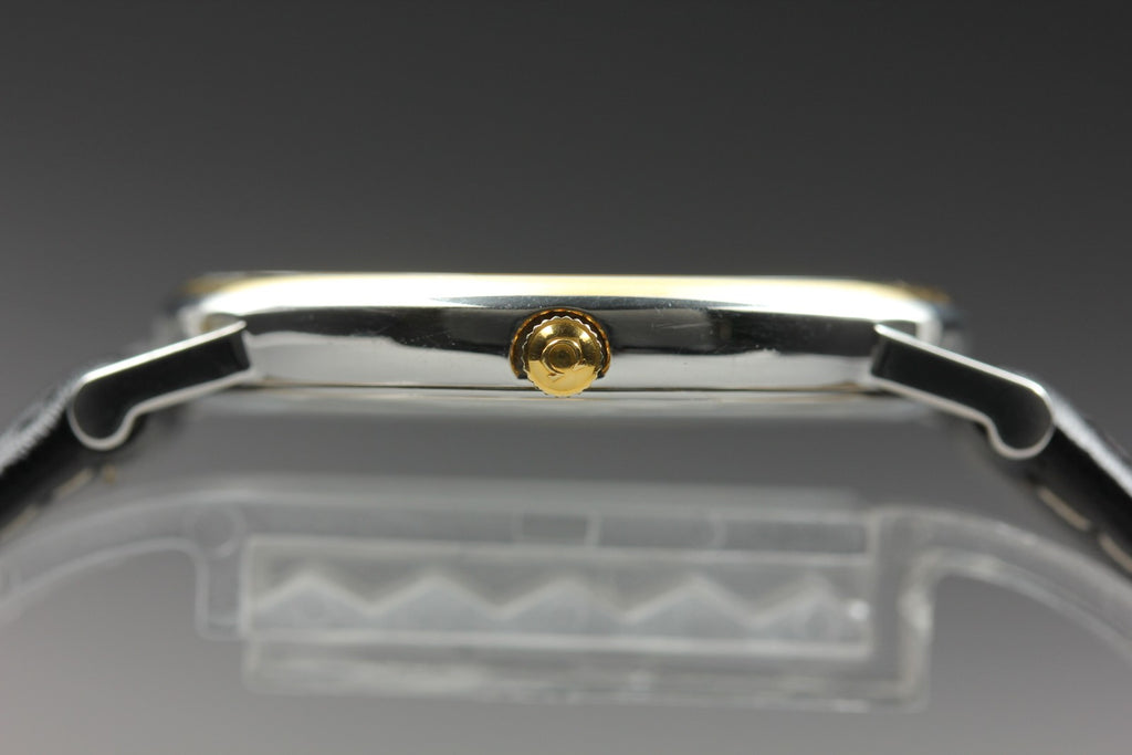 1993 Near MINT OMEGA De Ville 32mm 196.2430 Quartz Roman Dial Men's Vintage