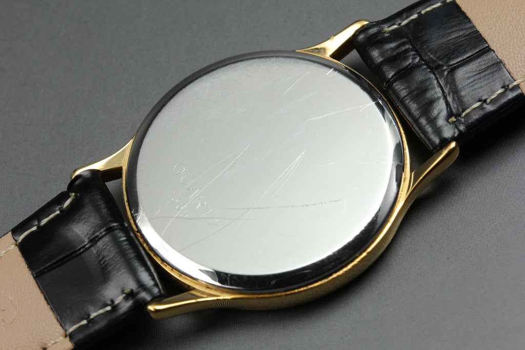 1981 OMEGA De Ville 31mm 191.0167 Quartz White Roman Dial Men's Vintage Exc+5