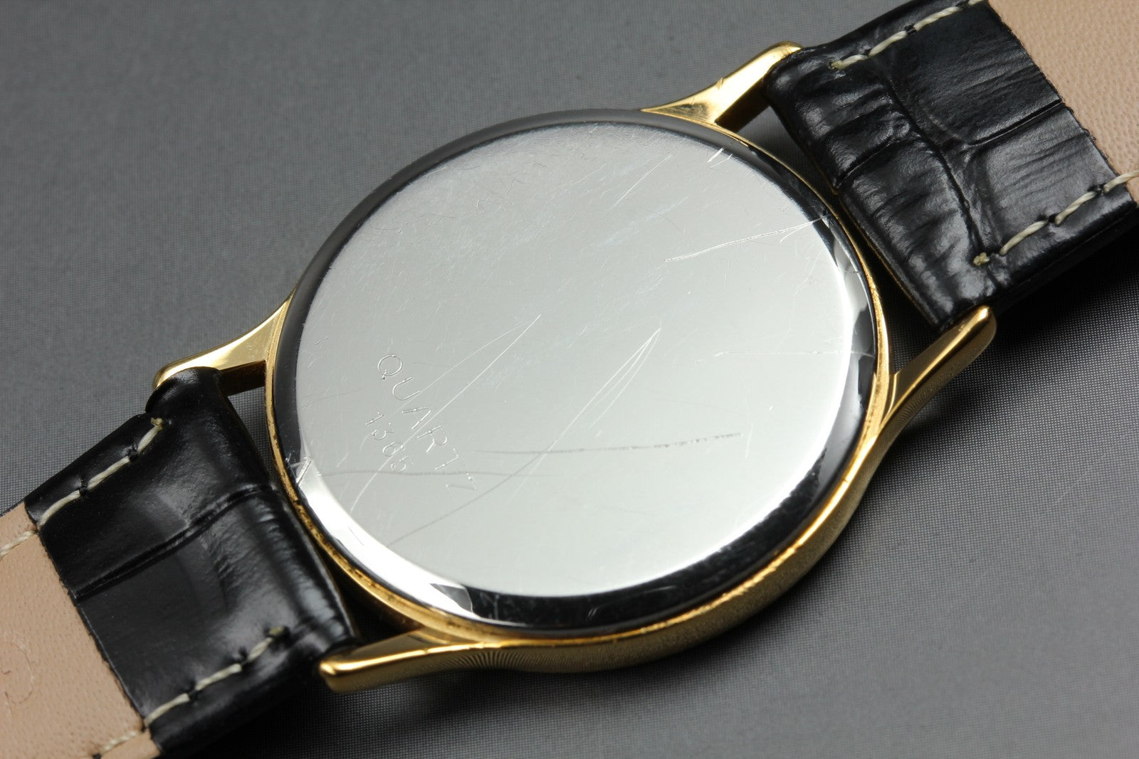 1981 OMEGA De Ville 31mm 191.0167 Quartz White Roman Dial Men's Vintage Exc+5