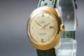Near MINT OMEGA Seamaster Cosmic 24mm 566.018 Automatic Gold Dial Women Vintage