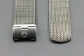 Near MINT OMEGA Milanese/Mesh Band 2039 18mm Stainless steel Silver Men Vintage