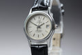 1983 OMEGA Seamaster 23mm 596.0044 Quartz Silver Dial Women's Vintage Exc+5