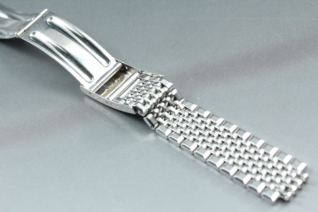 Near MINT OMEGA Beads of Rice Bracelet FF570/1037 18mm Silver Men's Vintage