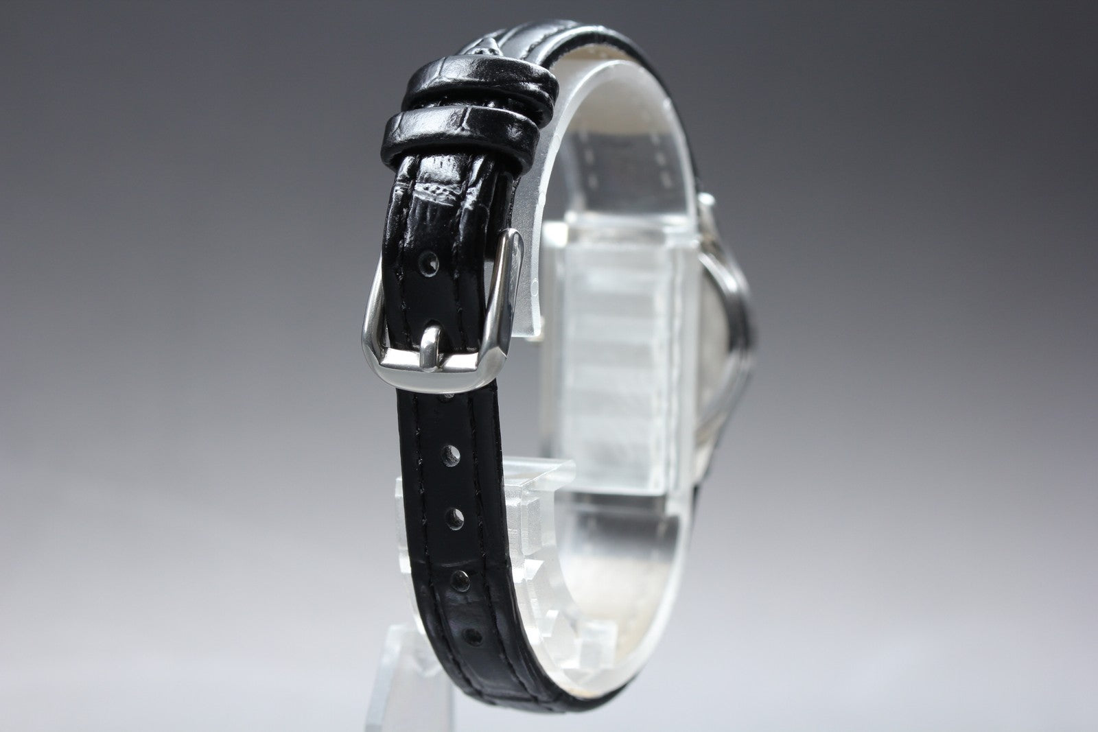 1983 OMEGA Seamaster 23mm 596.0044 Quartz Silver Dial Women's Vintage Exc+5