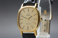 1975 Near MINT OMEGA Geneve 21mm 511.0509 Manual Gold Dial Women's Watch Vintage