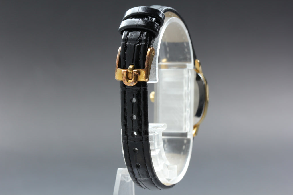 1975 Near MINT OMEGA Geneve 21mm 511.0509 Manual Gold Dial Women's Watch Vintage