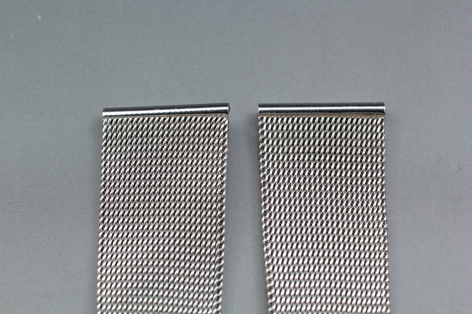 Near MINT OMEGA Milanese/Mesh Band 2057 18mm Stainless Bracelet Men's Vintage