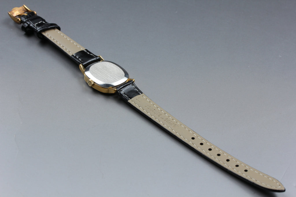 1975 Near MINT OMEGA Geneve 21mm 511.0509 Manual Gold Dial Women's Watch Vintage