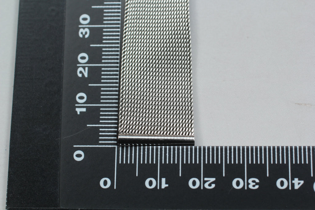 Near MINT OMEGA Milanese/Mesh Band 2057 18mm Stainless Bracelet Men's Vintage