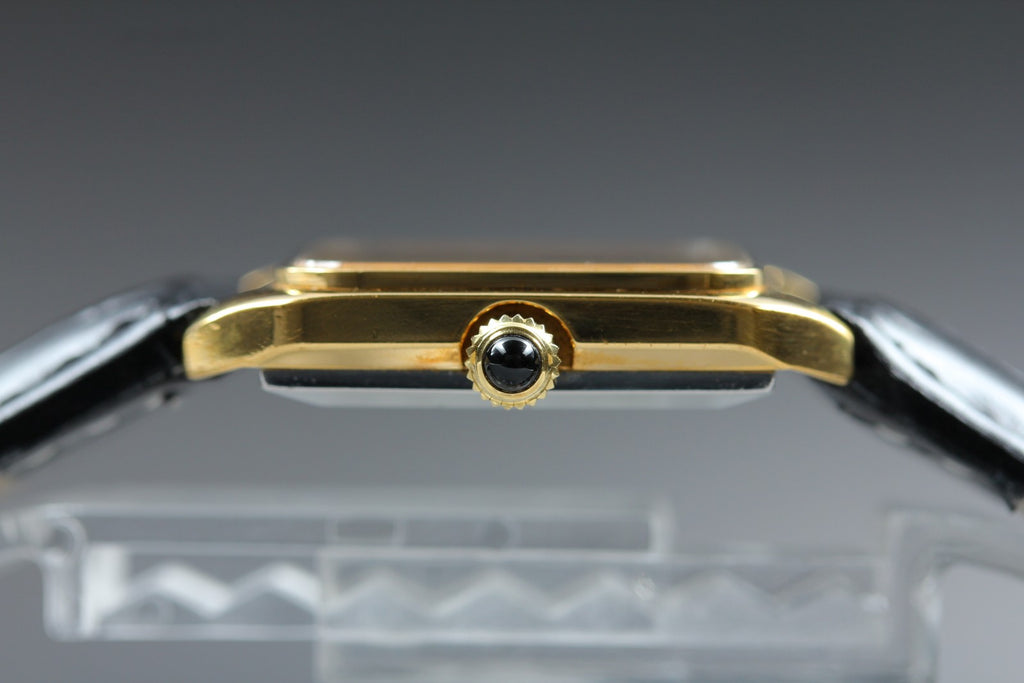 1978 Near MINT OMEGA De Ville 28mm 511.0504 Manual Gold Roman Dial Women Vintage