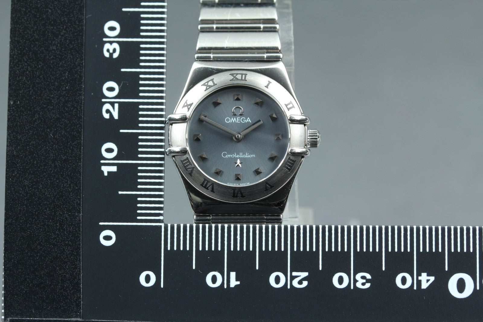 Full Set 1998 Near MINT OMEGA Constellation 22mm 795.1243 Quartz Women's Vintage