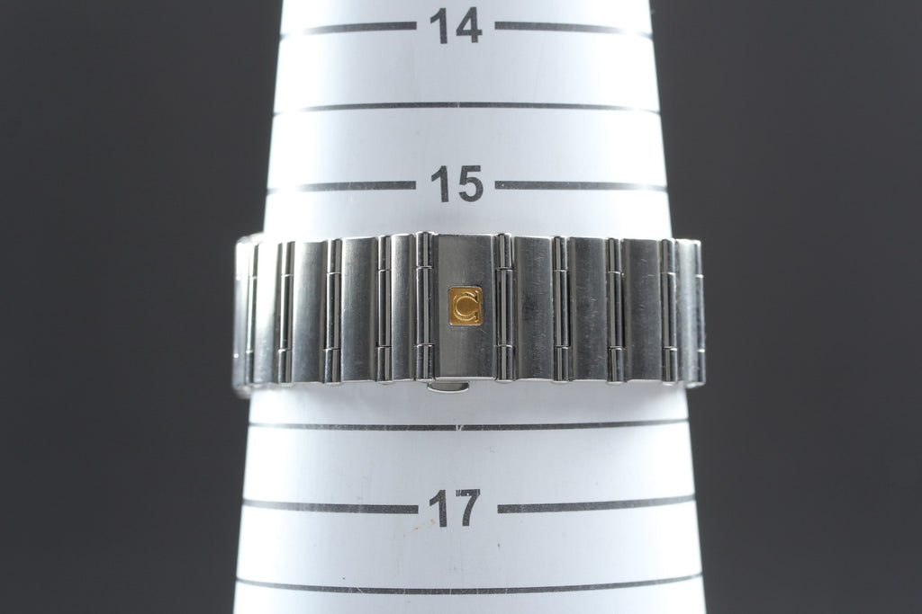 Full Set 1998 Near MINT OMEGA Constellation 33mm 396.1201 Quartz Men's Vintage