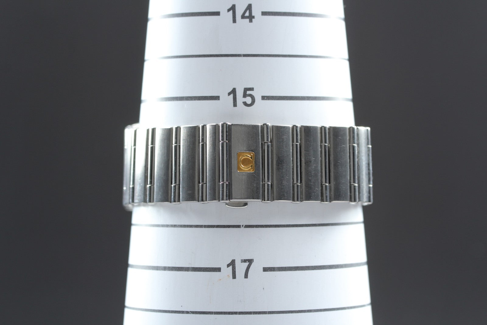 Full Set 1998 Near MINT OMEGA Constellation 33mm 396.1201 Quartz Men's Vintage
