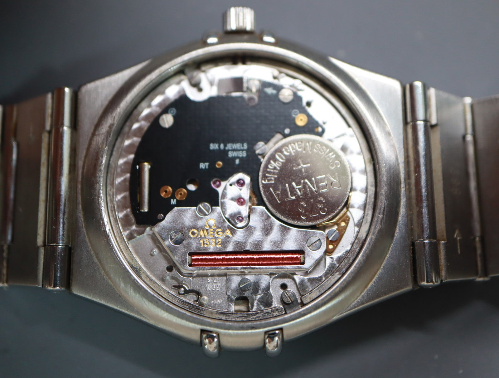 Full Set 1998 Near MINT OMEGA Constellation 33mm 396.1201 Quartz Men's Vintage