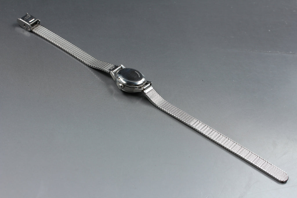 1969 Near MINT OMEGA Geneve 21mm 566.002 Automatic Silver Dial Women's Vintage