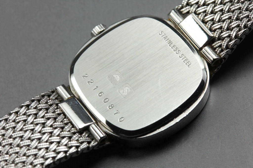 Near MINT LONGINES 963 3345 21mm Quartz L963.2 Silver Dial Women's Watch Vintage