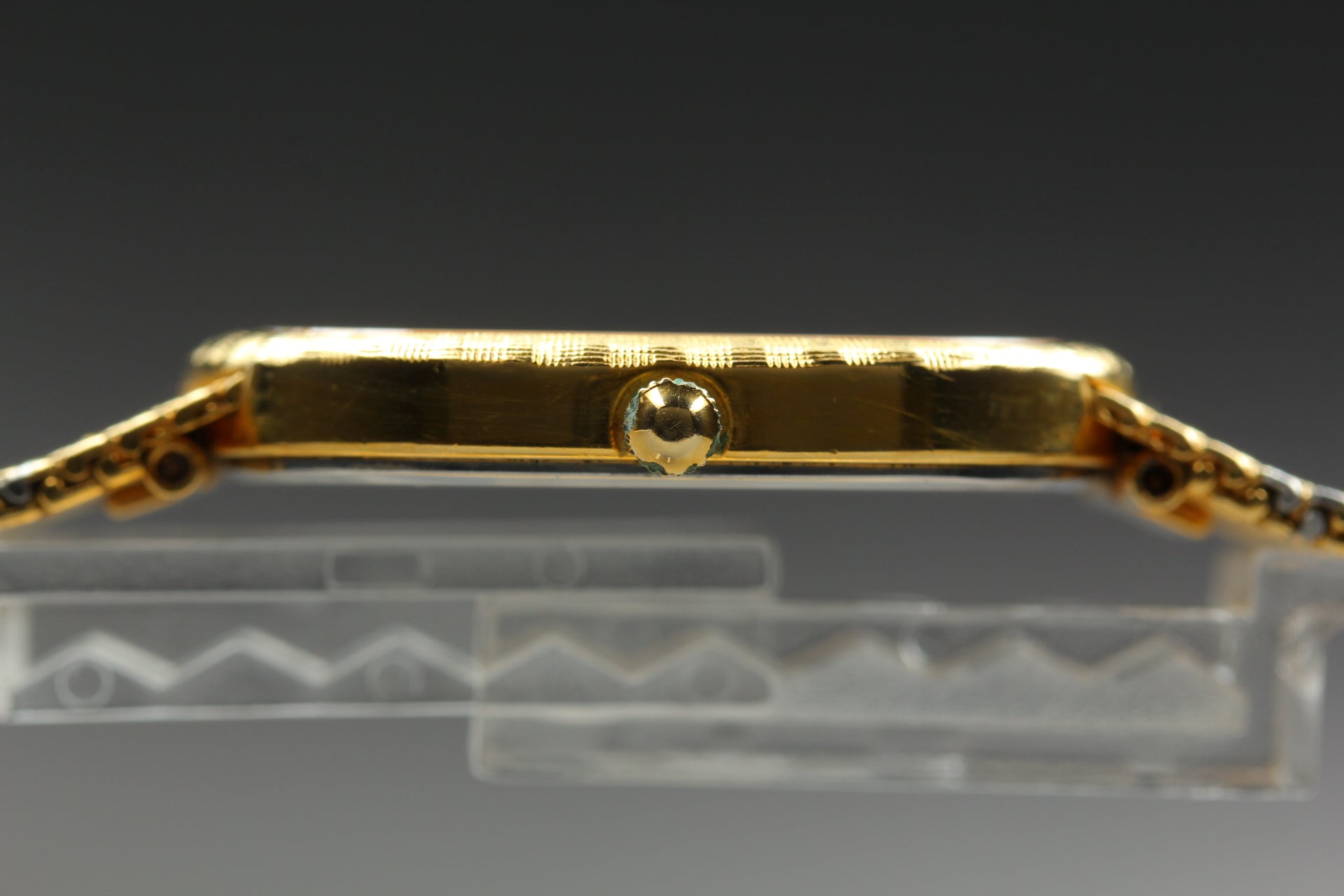 LONGINES 761 3266 30mm Quartz L761.2 Gold Plated Gold Dial Men's Vintage Exc+5