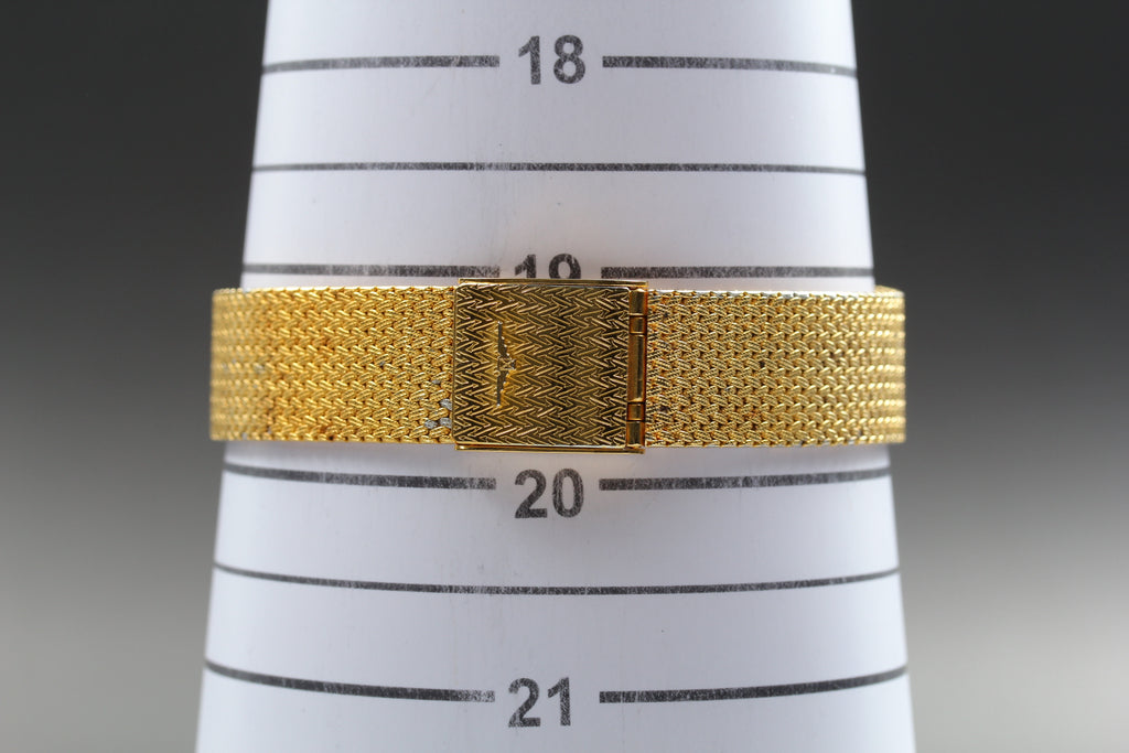 LONGINES 761 3266 30mm Quartz L761.2 Gold Plated Gold Dial Men's Vintage Exc+5