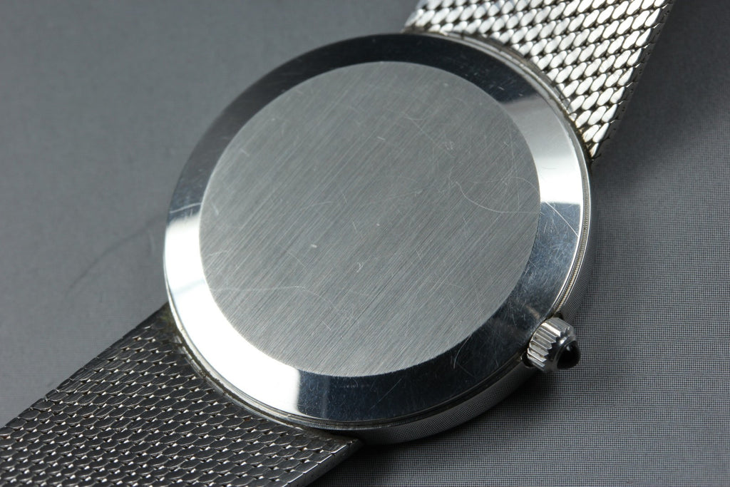 1978 Near MINT OMEGA De Ville 33mm 111.0143 Manual Silver Dial Men's Vintage