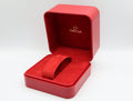 Near MINT OMEGA Vintage Red Watch Box Genuine Case Only From JAPAN #2536