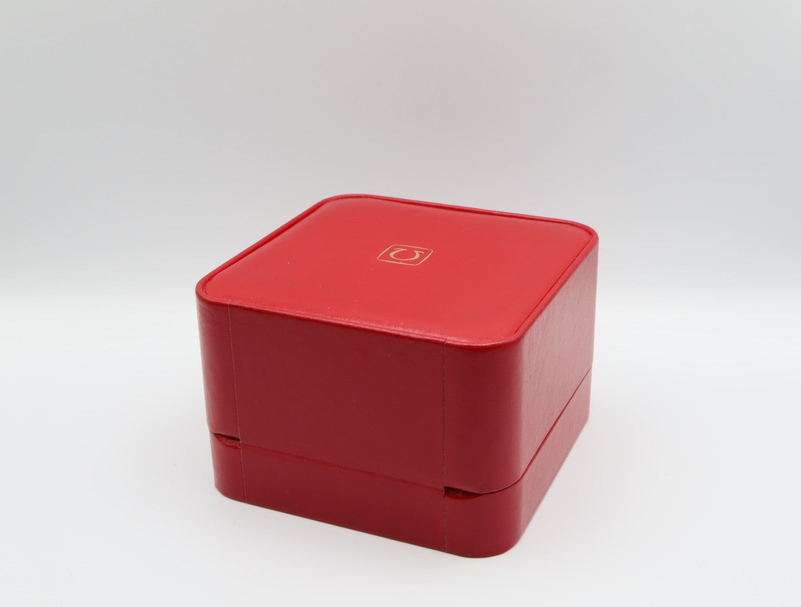 Near MINT OMEGA Vintage Red Watch Box Genuine Case Only From JAPAN #2536