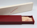 Near MINT OMEGA Vintage Red Watch Box Genuine Case Only for Men's JAPAN #2535