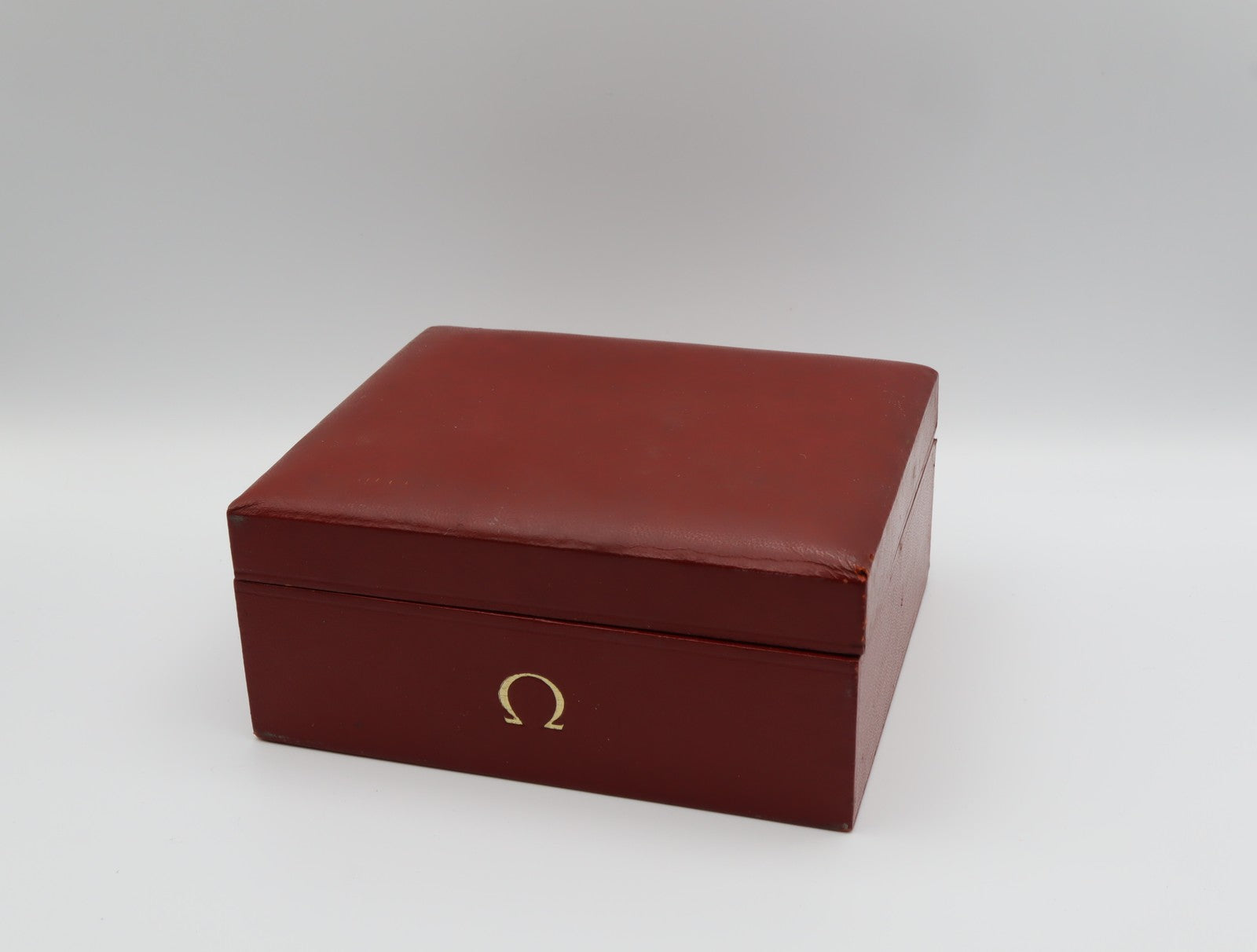Near MINT OMEGA Constellation Vintage Red Watch Box Genuine Case JAPAN #2550