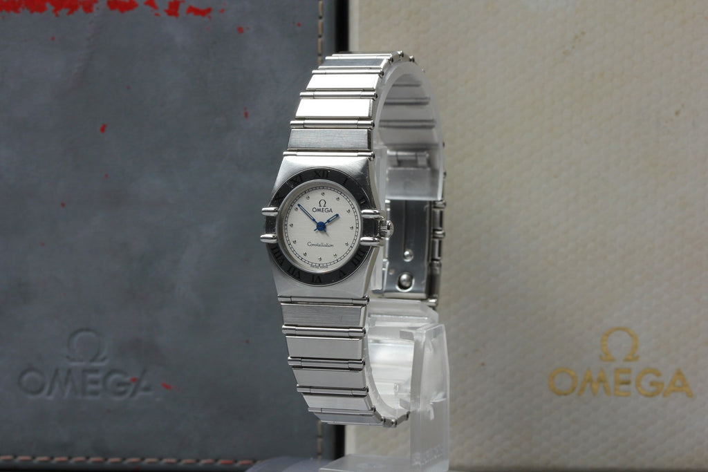 1994 Full Set/Near MINT OMEGA Constellation 22mm 795.1080.1 Quartz Women Vintage